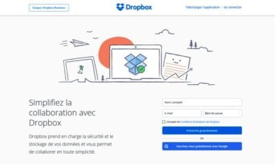 Dropbox est un très bon service de cloud