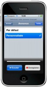 annonce accueil iphone5