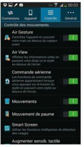 grand choix de controle par stylet ou gestes
