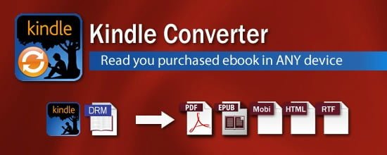 Le logiciel Kindle converter