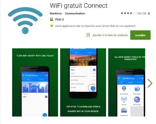 Wifi Gratuit Connect