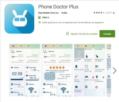 appli Phone Doctor Plus Android