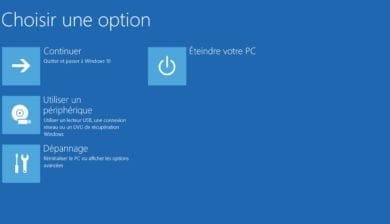 Windows ne démarre plus